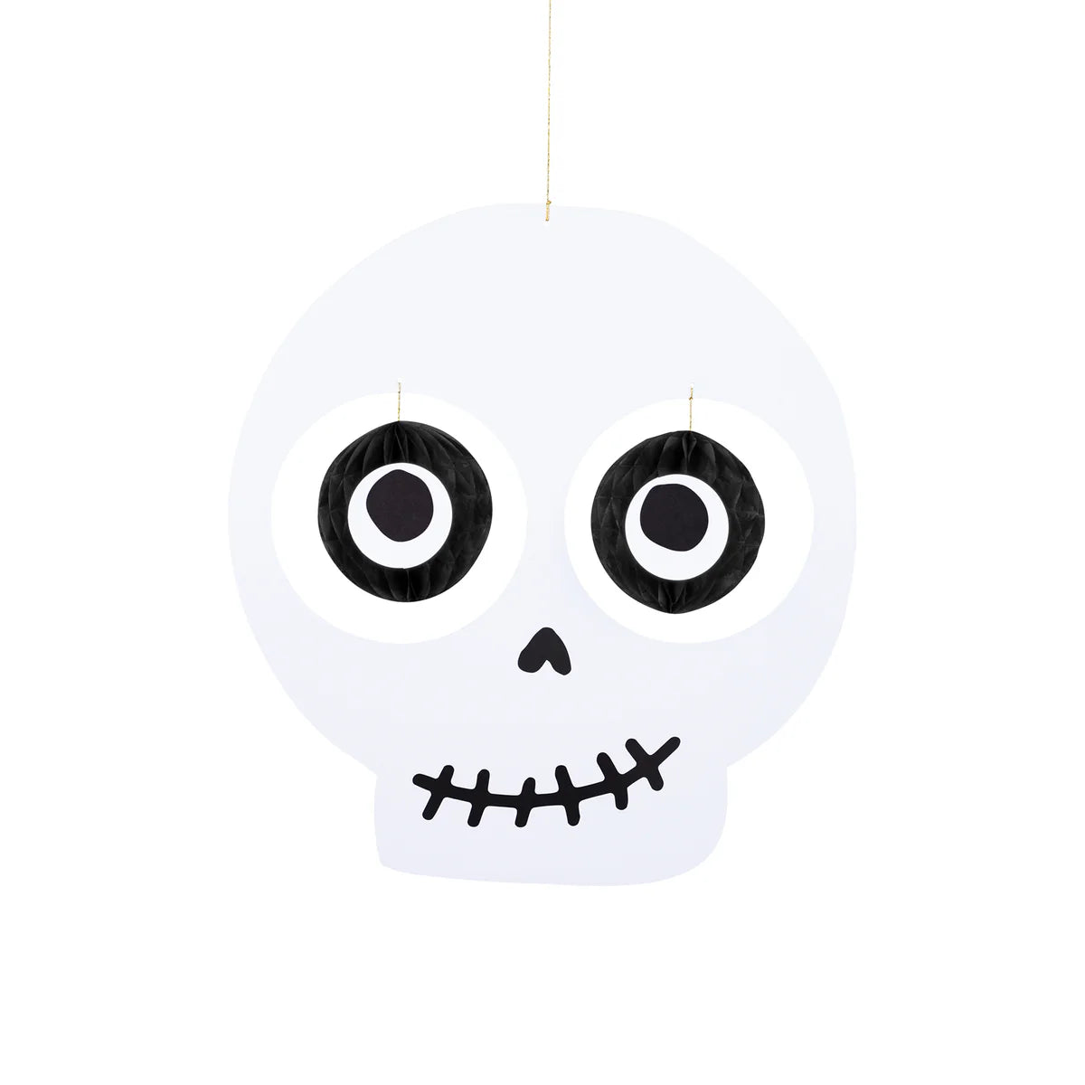 Kit de decoração de cabeças de Halloween / 3 peças.
