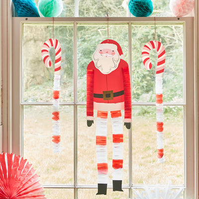 Santa Claus Long Legs Decorations