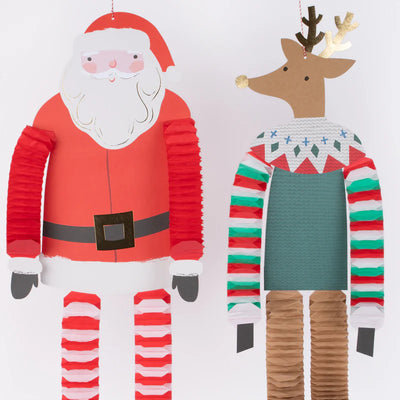 Santa Claus Long Legs Decorations
