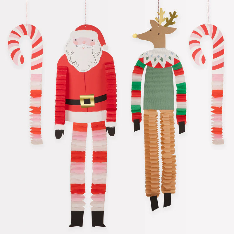 Santa Claus Long Legs Decorations