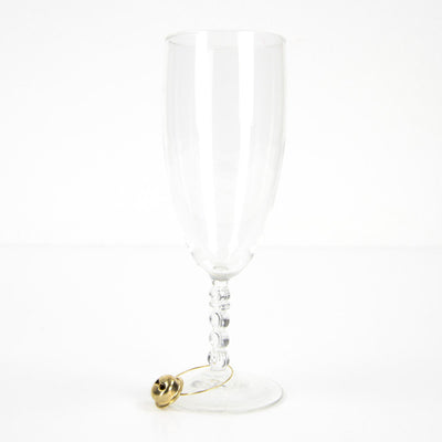 Golden rattle cup identifier /6 pcs.