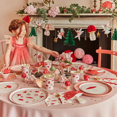 Christmas Fairy Honeycomb Garland