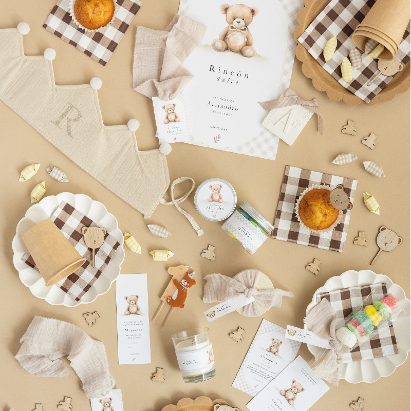 Personalized Teddy Invitations