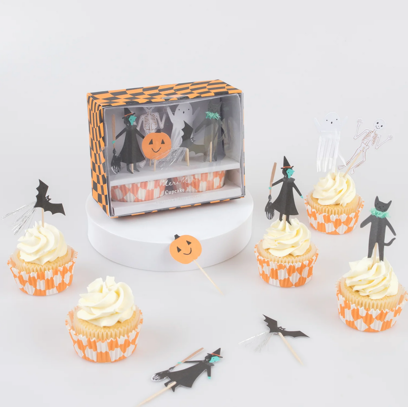 Kit de cupcake de feliz Halloween