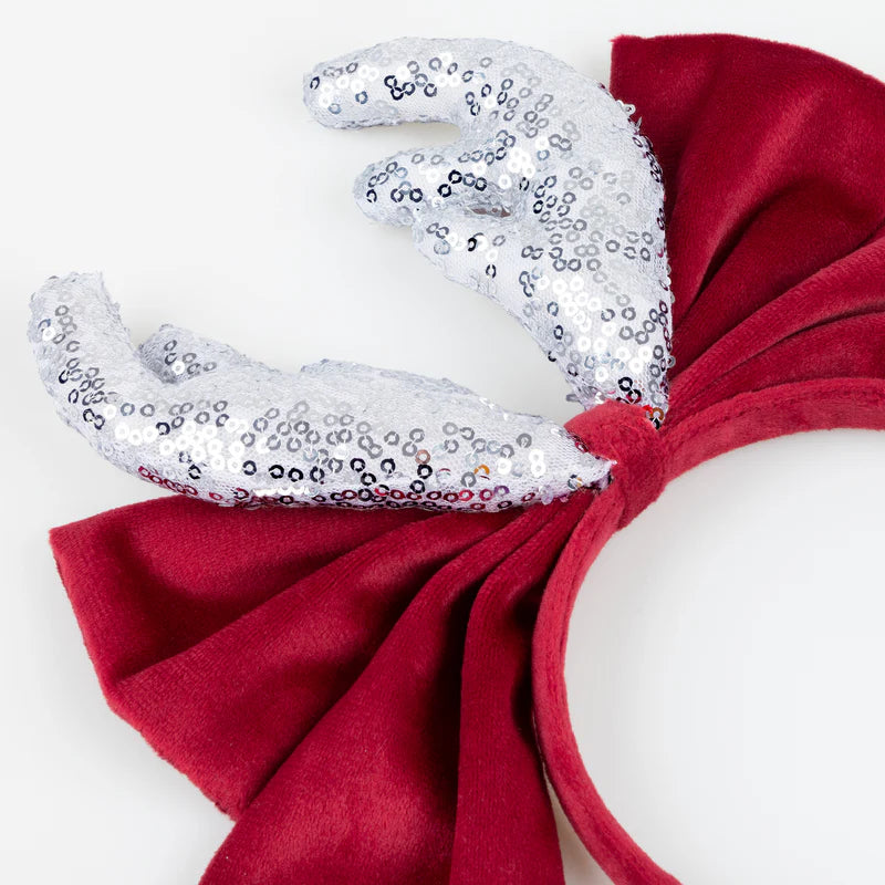 Christmas velvet headband