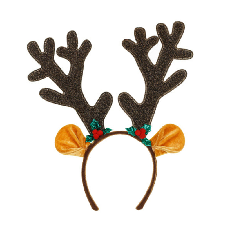Diadema Navideña Cuernos de Reno