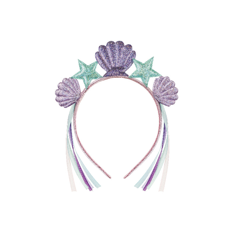 Diadema unicornio tul y lentejuelas