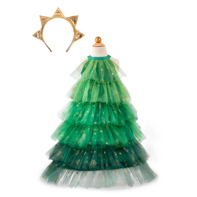 Christmas tree costume / dress and headband