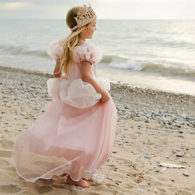 Antique pink princess costume