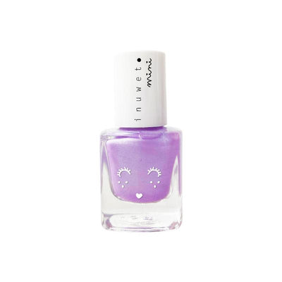 Esmalte de uñas a base de agua lila de arandanos