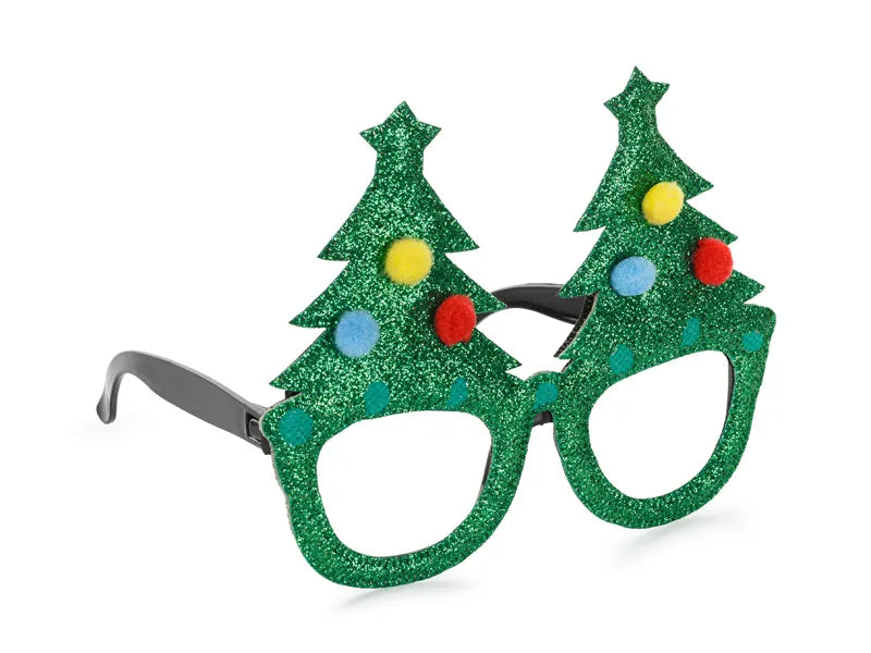 Gafas navideñas árbol de Navidad