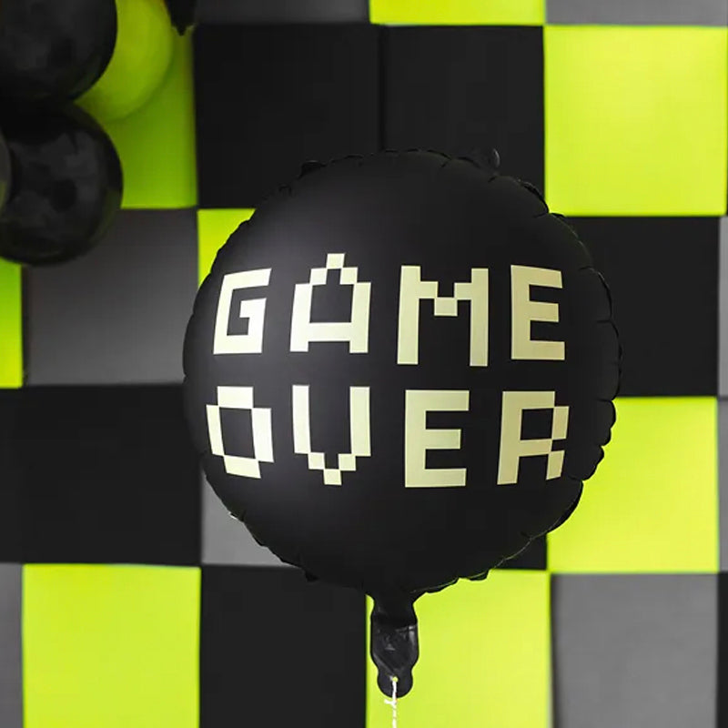 Balão de alumínio Game Over