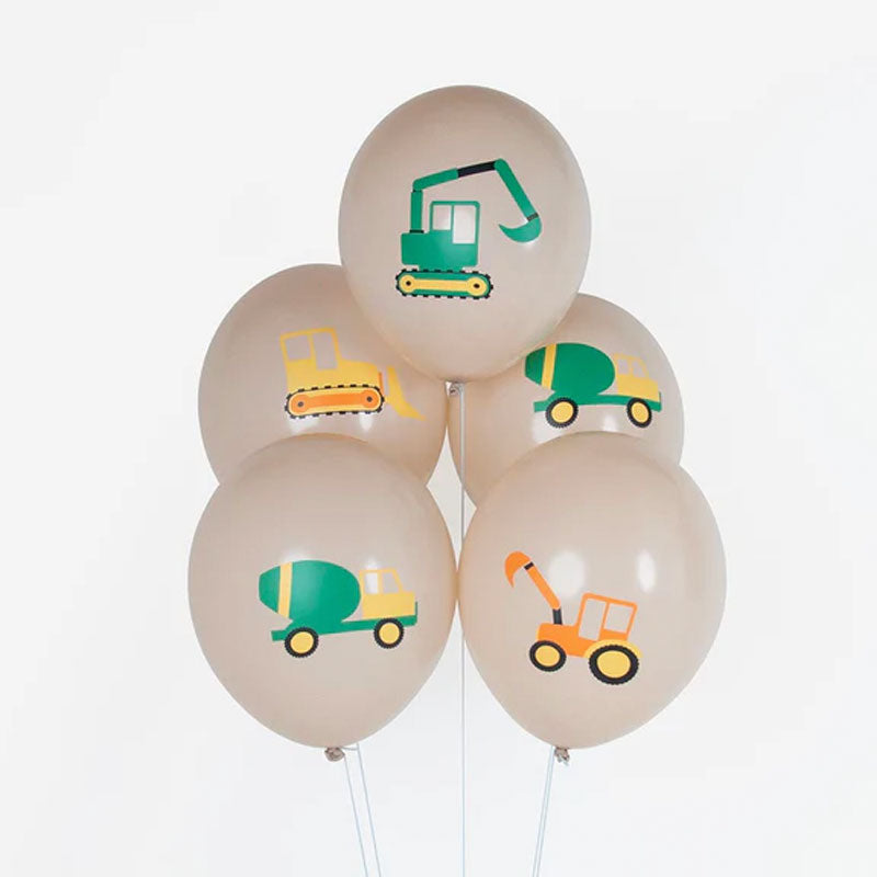 Eco construction balloons / 5 pcs.