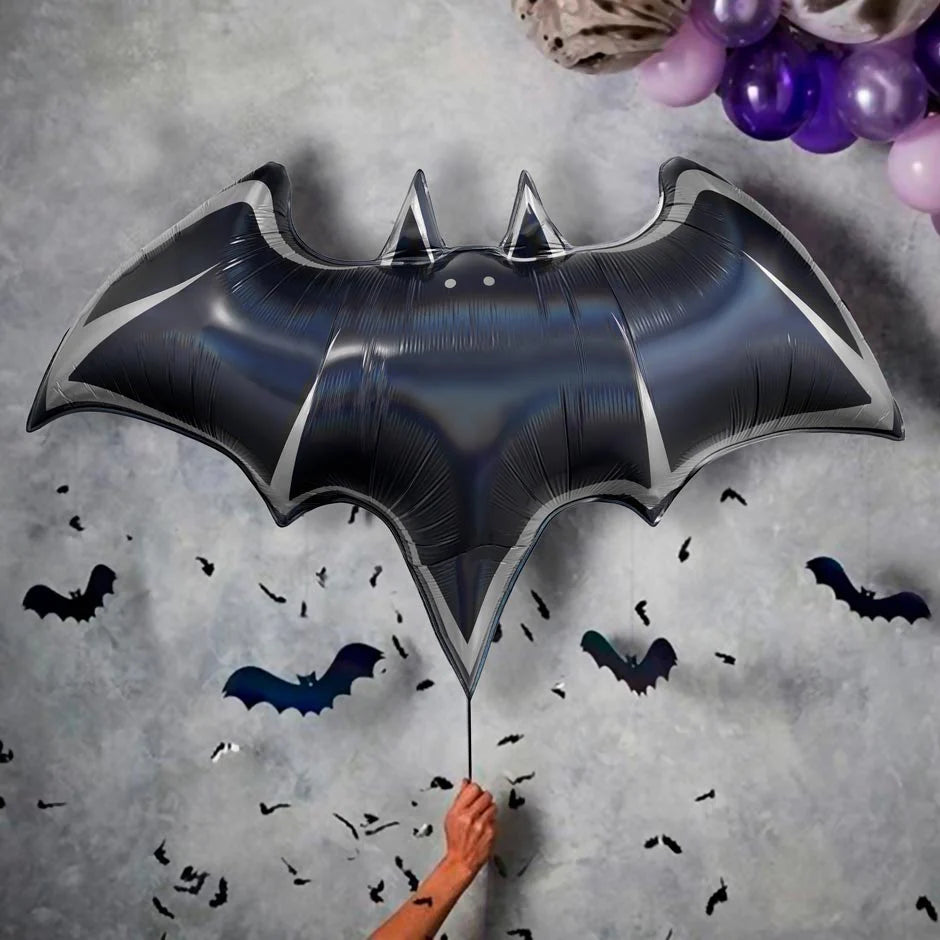 Halloween bat foil balloon