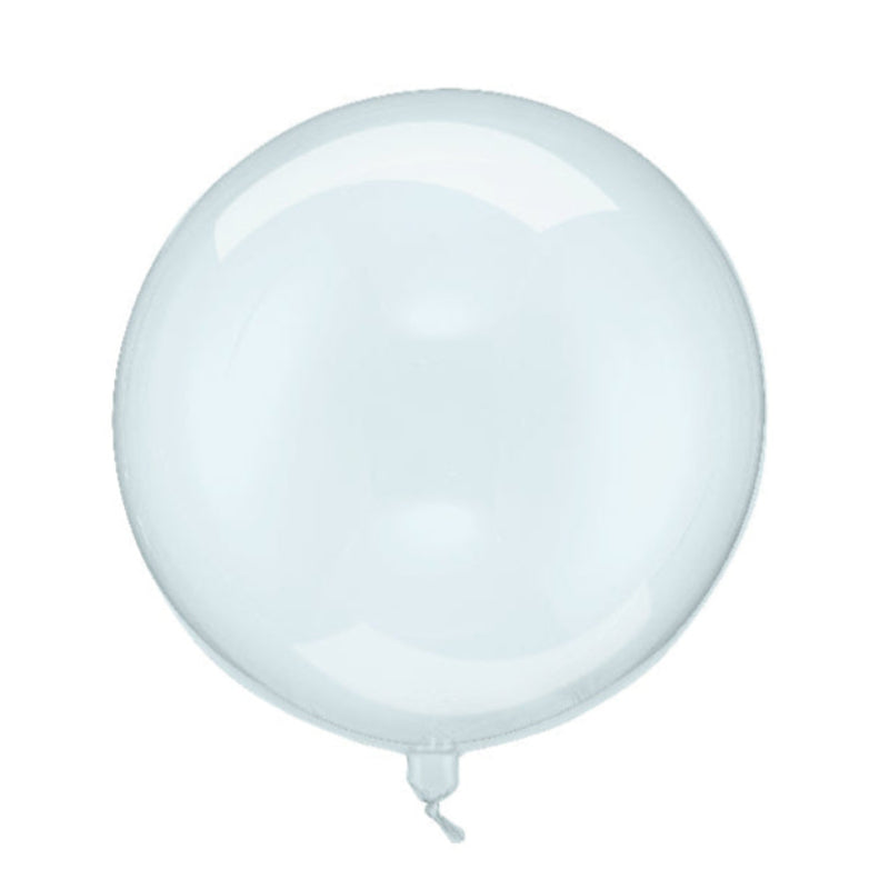 Globo Bubble transparente celeste 100% Bio