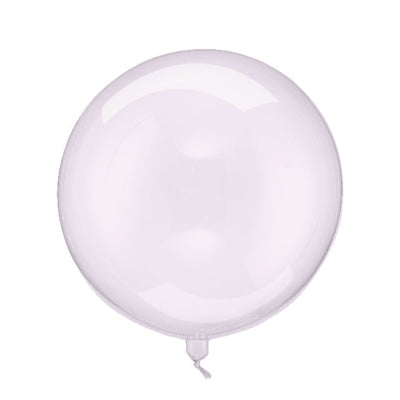 Balão Bubble roxo transparente 100% Bio