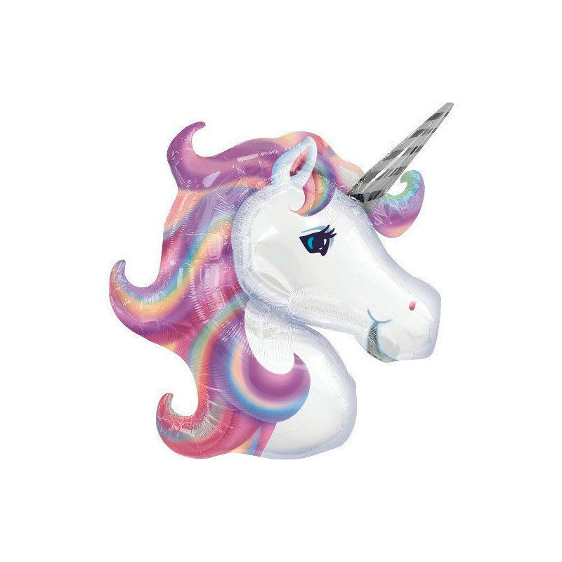 Globo Unicornio Lila XL