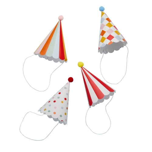 Gorrito Circus con pom pom / 8 uds.