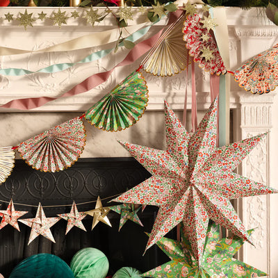 Liberty Christmas Fan Garland