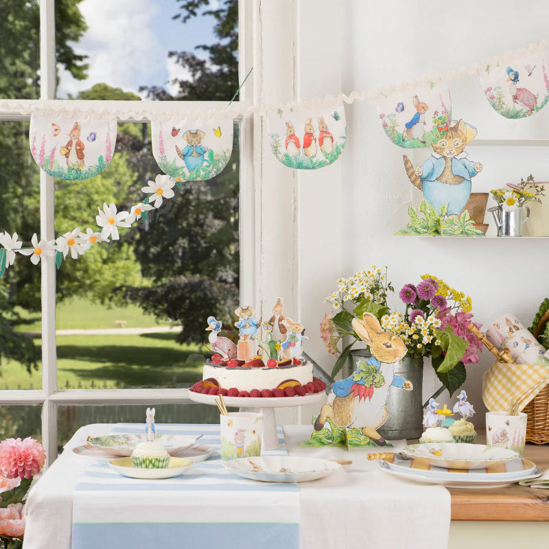 Peter Rabbit fabric garland