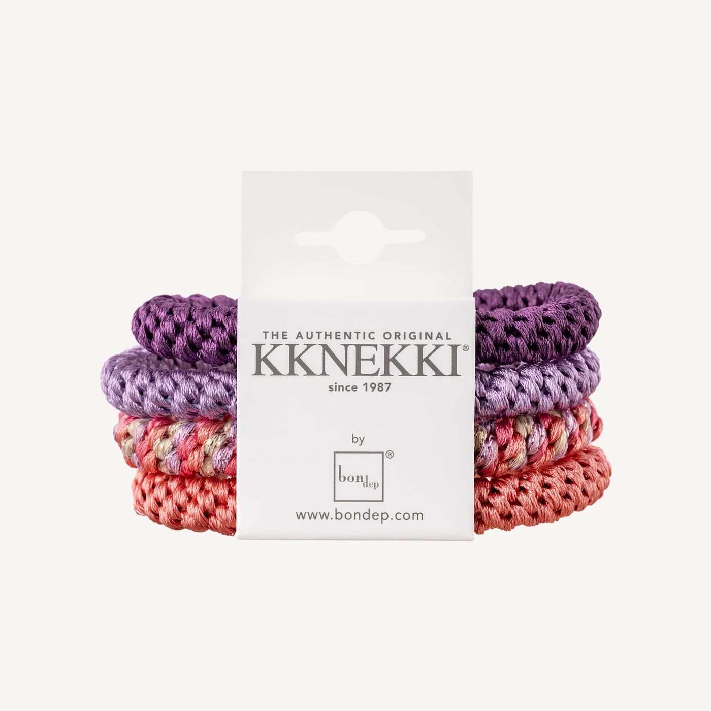 Kknekki Hair Ties Pack Blue /4 pcs.