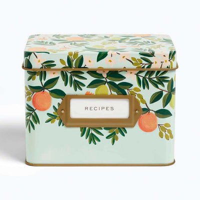 Caja de Recetas Citrus Floral R. Paper & Co.