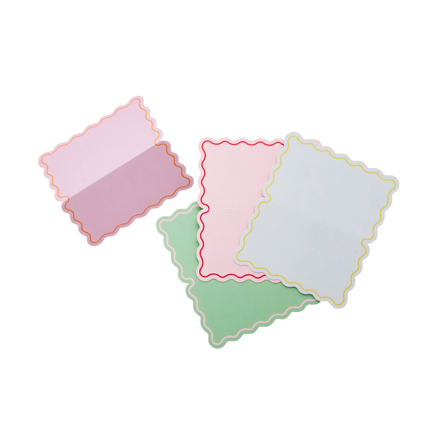Wavy pastel markers / 8 pcs.