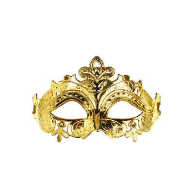 Máscara dourada chique
