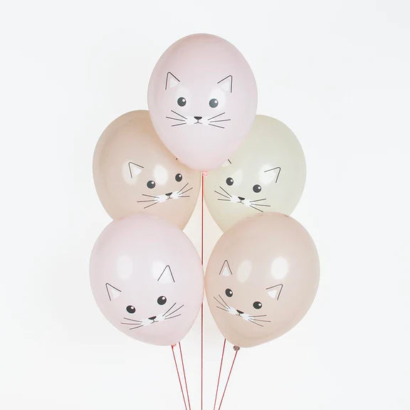Eco kittens balloons / 5 pcs.