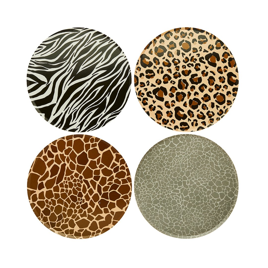 Safari Mix Plates / 8 pcs.