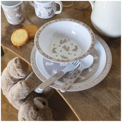 Bunny Melamine Dinnerware Set