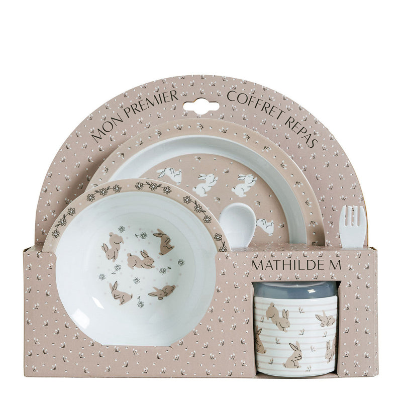 Bunny Melamine Dinnerware Set