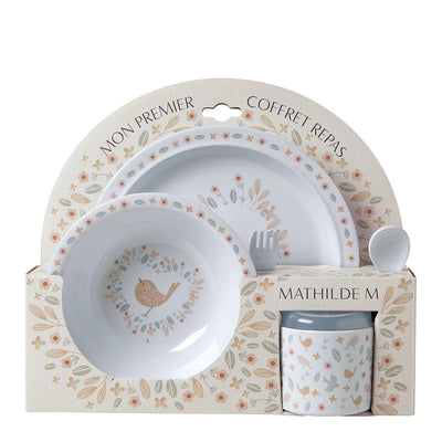 Birds Melamine Dinnerware Set