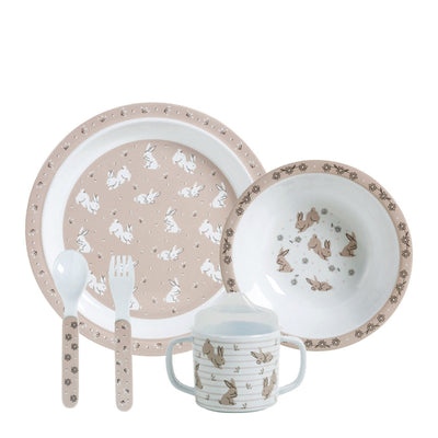 Bunny Melamine Dinnerware Set