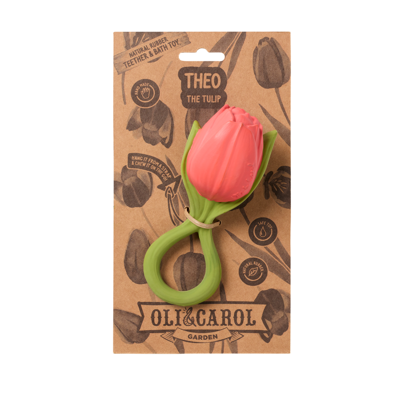 Theo the tulip teether