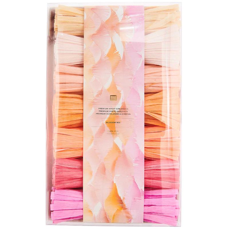 Blossom Crepe Garland Kit / 7 pcs.