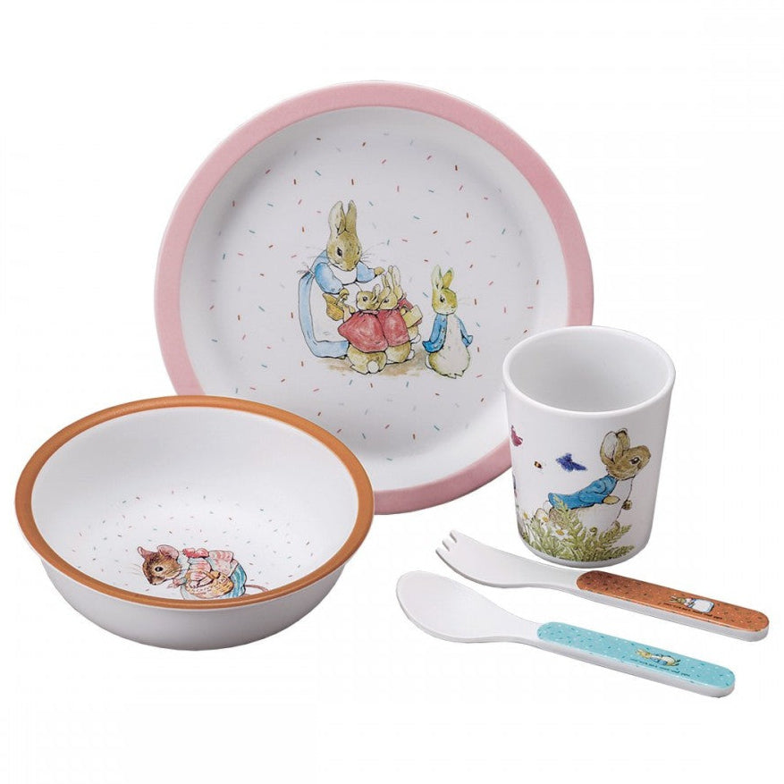 Pack Vajilla melamina Peter Rabbit