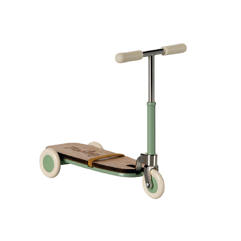 Maileg miniature mint scooter