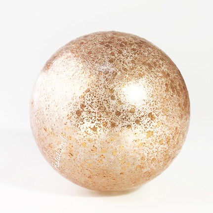 Bola de bolhas de glitter de cobre