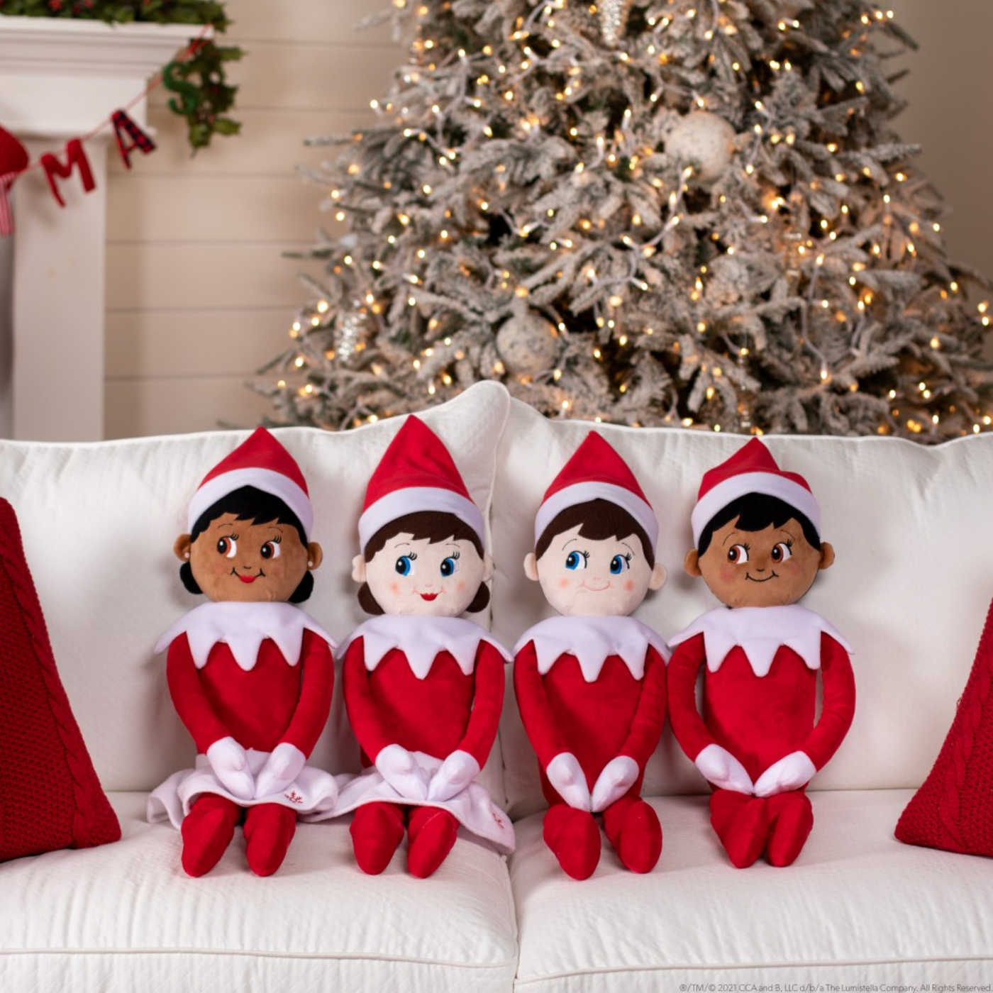 Peluche Elfa de Navidad The Elf on the Shelf ®