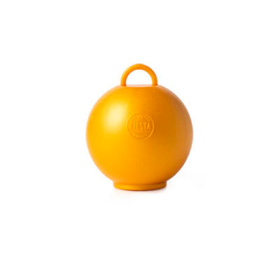 Gold Kettlebell Balloon Weight