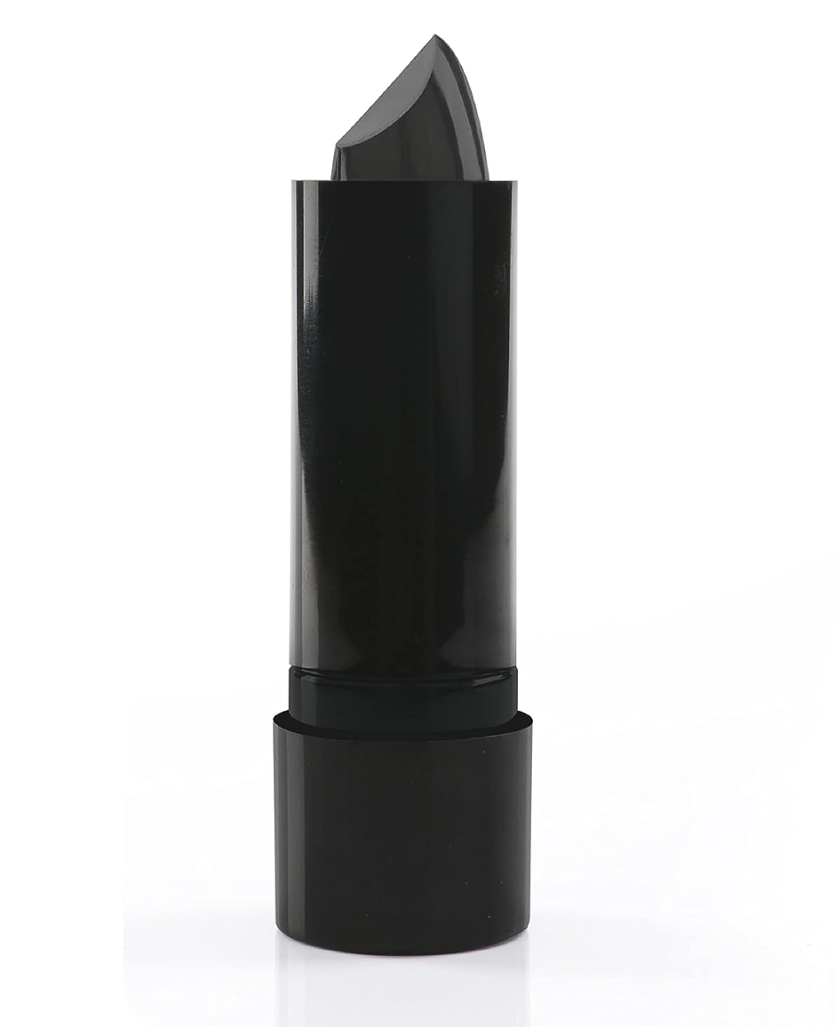 Halloween basic black lipstick