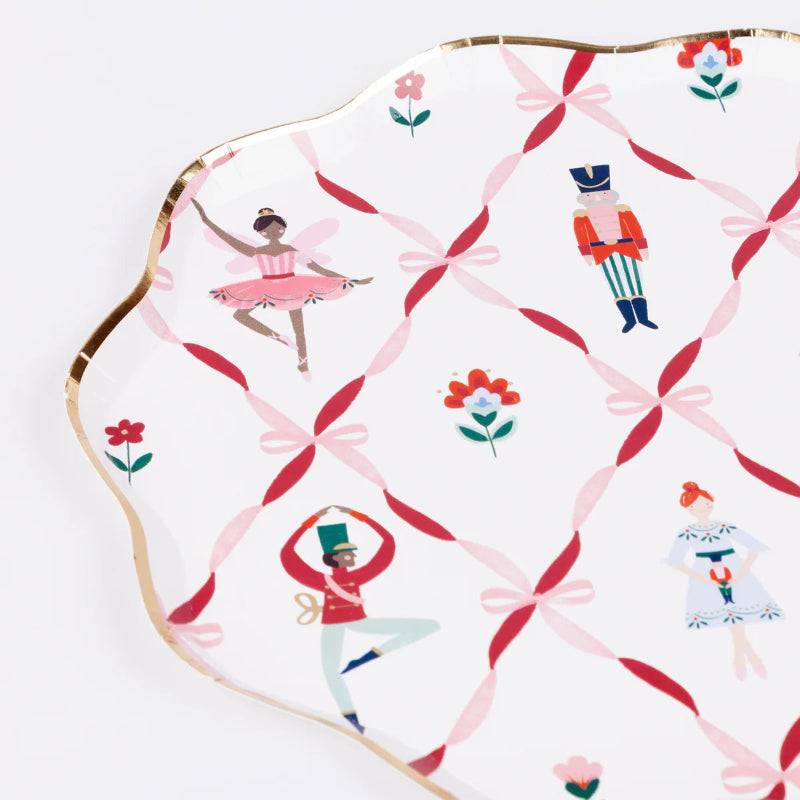 Platos Navidad ballet Nutcracker