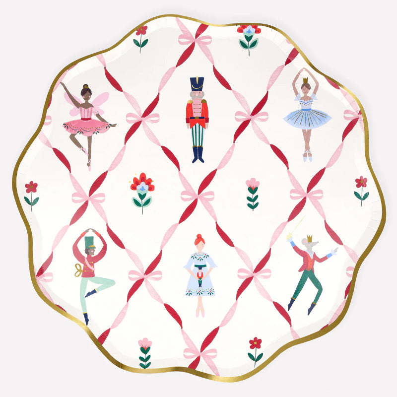 Platos Navidad ballet Nutcracker