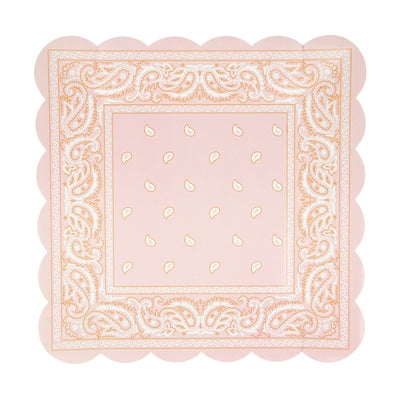 Platos Western bandana mix / 8 uds.