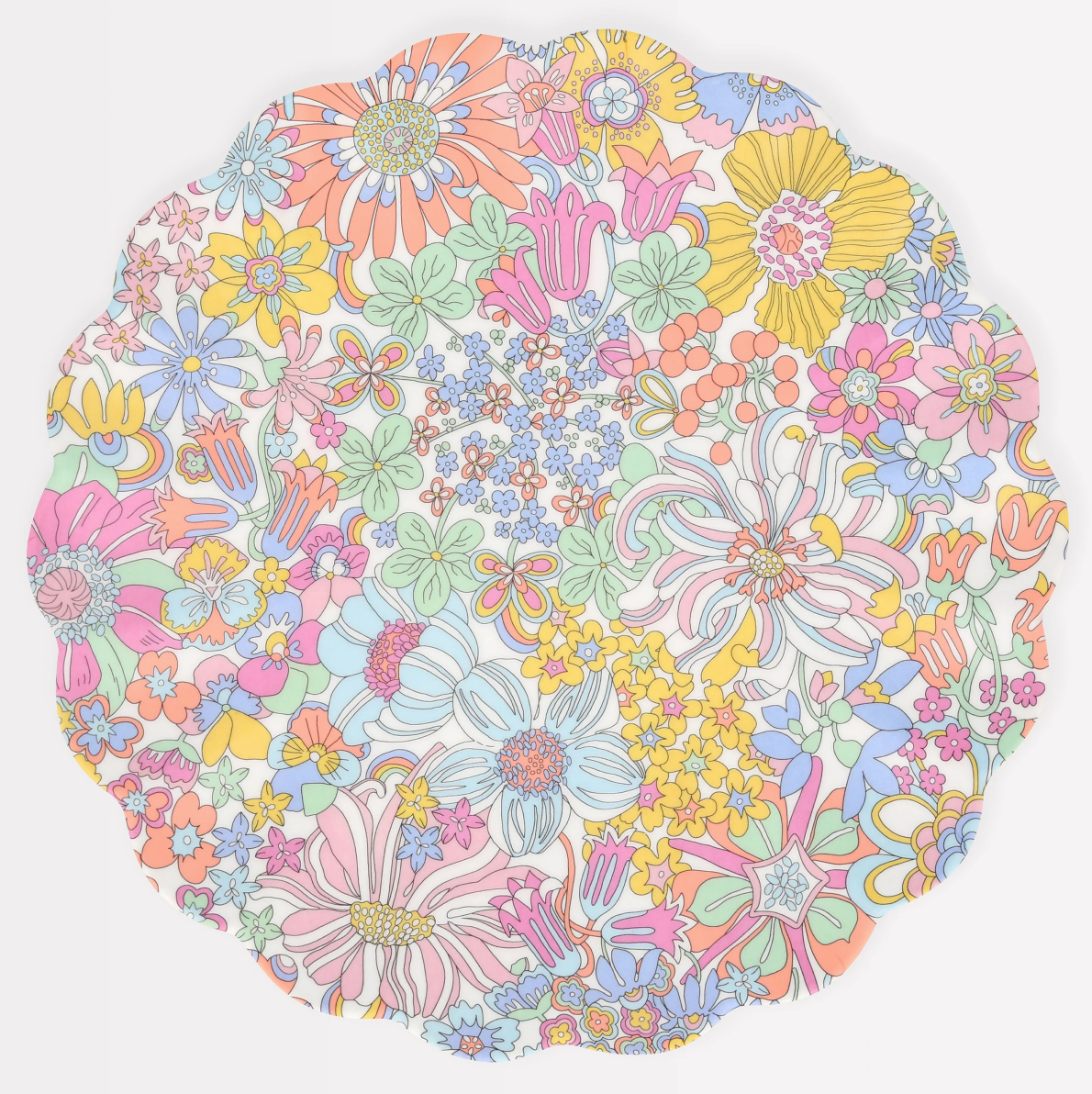 Liberty London Rainbow Garden Plate