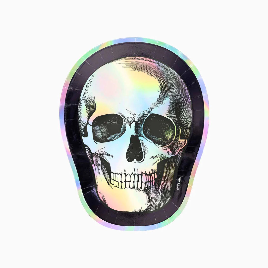 Basic skull-shaped plate