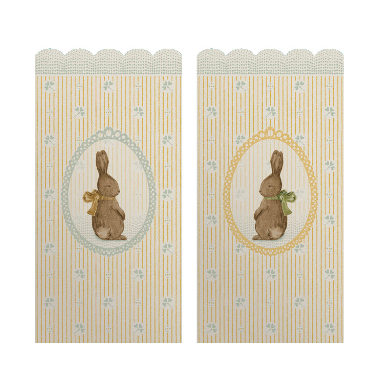 Vintage bunny napkins / 16 pcs.