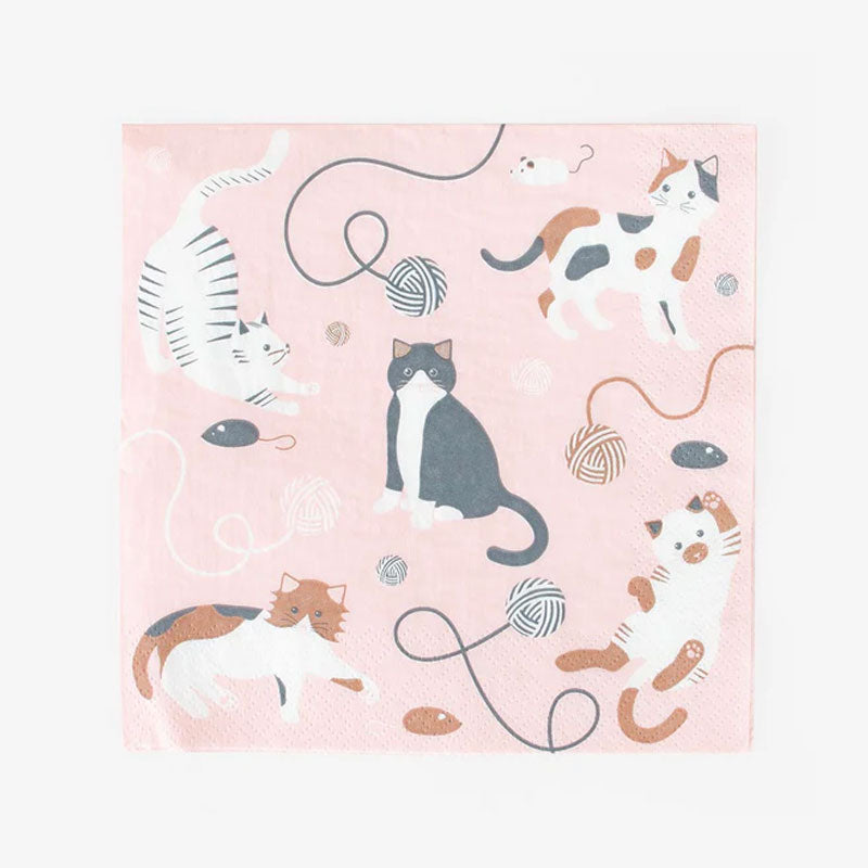 ECO Cats Napkins / 20 pcs.