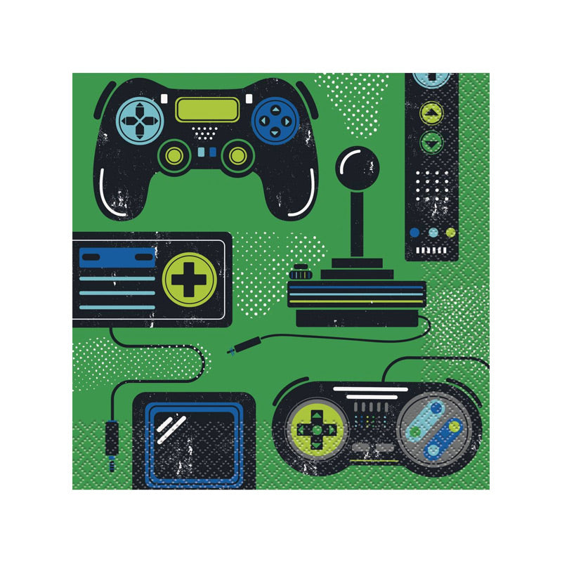 Basic Gamer Lunch napkin / 16 pcs.